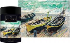 Zdjęcie Interdruk Puzzle 1000El. Art Sztuka Monet Trzy Łodzie Rybackie - Ustka