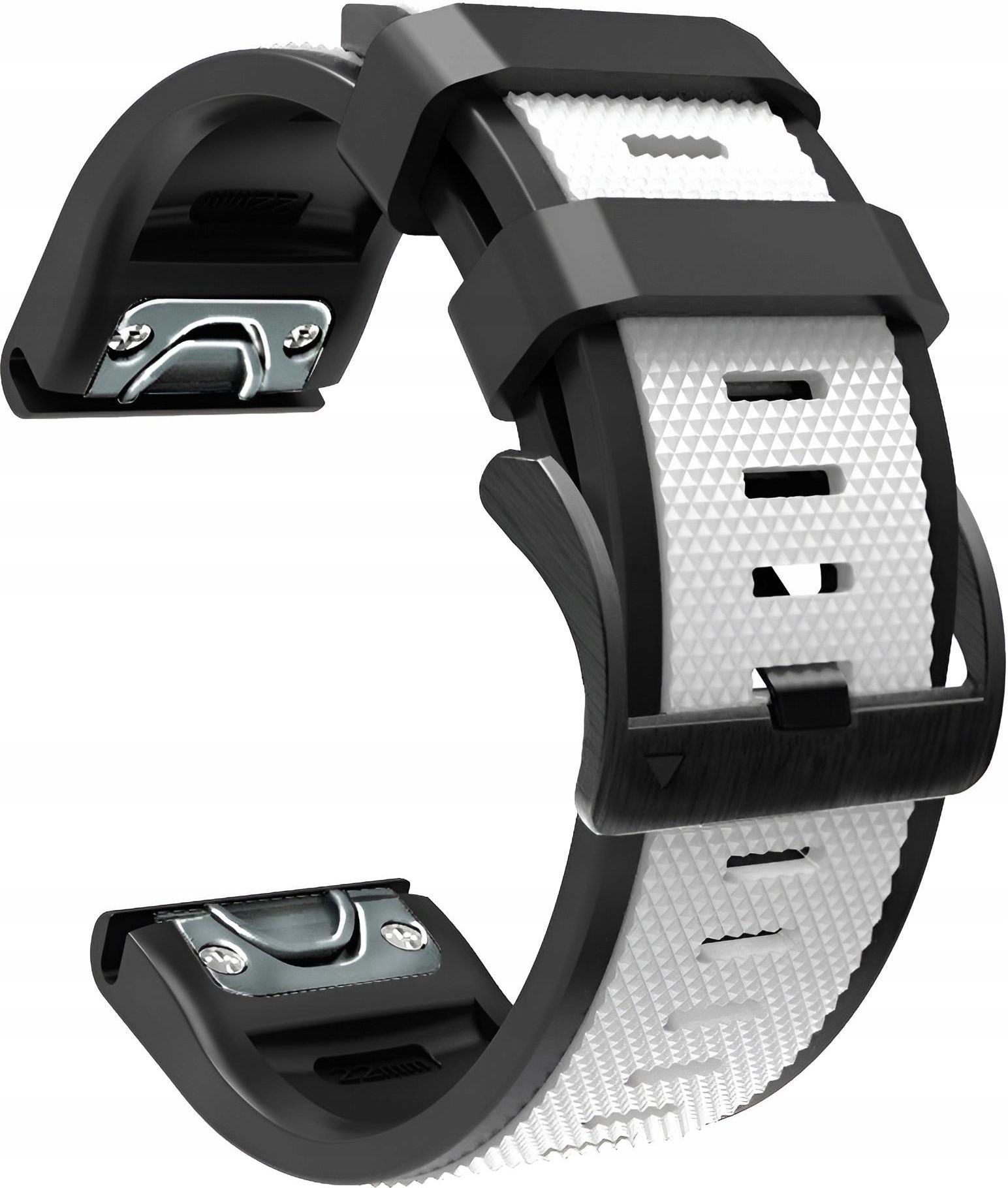 Cinturino Ahayo Per Garmin Fenix 6X/7X/5X – QuickFit 26mm In Vera Pelle E Silicone Traspirante, Per Enduro, Tactix, Delt - 2