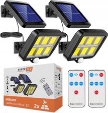 Superled 2X Lampa Solarna Led Z Czujnikiem Ruchu Zmierzchu 51452