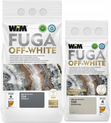 Wim Fuga Off-White 2Kg Grafit 1/15 (5901445808280) - zdjęcie 3
