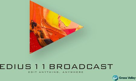 EDIUS 11 Broadcast | Profesjonalne oprogramowanie do edycji materiału audio-wideo, wersja cyfrowa (licencja)