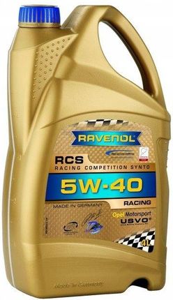 Olej silnikowy Ravenol Rcs Racing Competition Synto 5W40 4L - Opinie i ceny  na Ceneo.pl