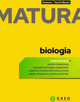 Matura - biologia - 2024 - repetytorium maturalne Greg