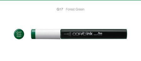 Tusz Copic Ink G17 Forestgreen Do Napełniania Copic Marker