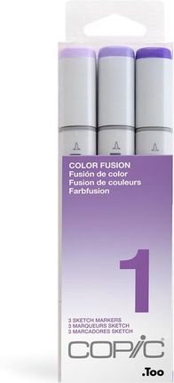 Zestaw Copic Marker Sketch "Color Fusion 1", 3 Szt.