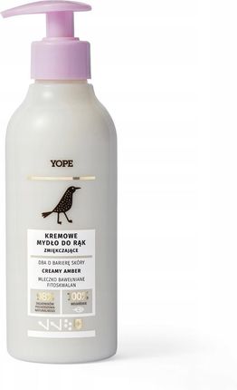 YOPE Creamy Amber Kremowe mydło do rąk zmiękczające, 300ml