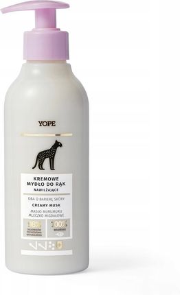 YOPE Creamy Musk Kremowe mydło w płynie nawilżające, 300ml
