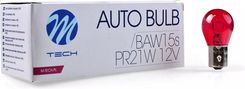 M-Tech Zarowki Zarowka 12V Pr21W 21W Baw15D /Czerwona/