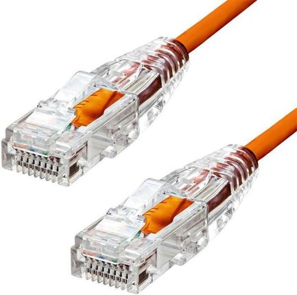 Proxtend Ultra Slim CAT6 U/UTP CU LSZH Ethernet pomarańczowy 5m (S6UTP05O)