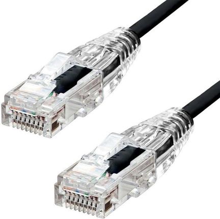 Proxtend Ultra Slim CAT6 U/UTP CU LSZH Ethernet Cabe Black 1.5m (S6UTP015B)