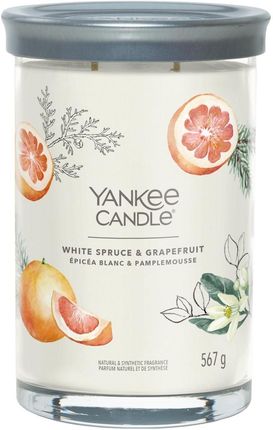 Yankee Candle Signature White Spruce & Grapefruit Tumbler 567g