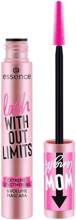 Essence Lash Without Limits Extreme Lengthening & Volume Mascara 01 Ultra Black 13ml 