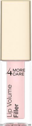 More 4 Care Lip Volume Filler Błyszczyk-Serum Powiększający Usta Glossy Pink 4,8ml 