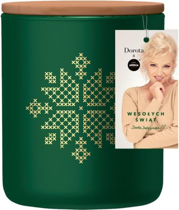 Aroma Home & Dorota Świeca Zapachowa Zimowy Las 150g