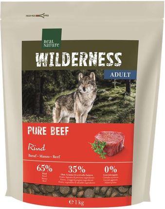 Real Nature Wilderness Adult Pure Beef 1Kg