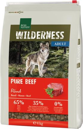 Real Nature Wilderness Adult Pure Beef 4Kg