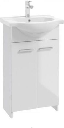 Szafka łazienkowa z umywalką biała Marlena 50 cm