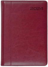 Zdjęcie Terminarz A4 Dzienny Z Registrami Crux 2024 Nevro Bordowy /Kk-Vcn-420Rd.-N51/ - Siewierz