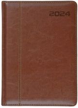 Zdjęcie Terminarz A4 Dzienny Z Registrami Crux 2024 Nevro Brązowy /Kk-Vcn-420Rd.-N52/ - Żory