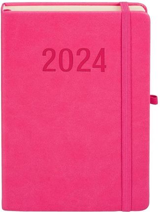 Kalendarz 2024 Memo A5 Tdw Różowy