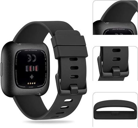 Braders Opaska Do Fitbit Versa Versa 2 Versa Lite Czarny Opinie