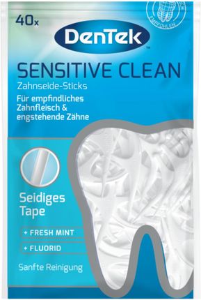 Dentek Sensitive Clean nici dentystyczne w sztyfcie, 36 sztuk