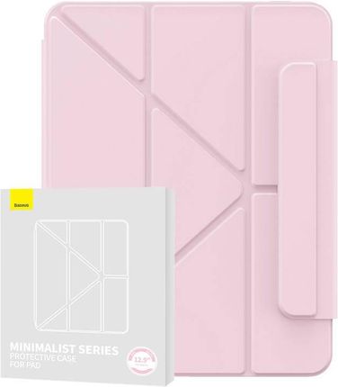 Baseus Etui Magnetyczne Minimalist Do Pad Pro 12.9″ 2018/2020/2021 Baby Pink (51867)