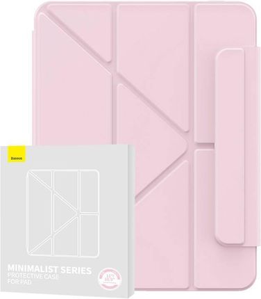 Baseus Etui Na Tablet Magnetyczne Minimalist Do Pad Pro 11” 2018/2020/2021/2022 Baby Pink (P4011250241101)