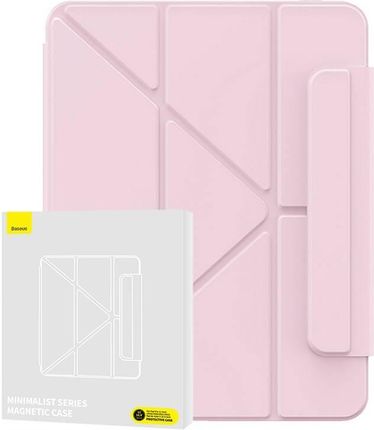 Baseus Etui Na Tablet Magnetyczne Minimalist Do Pad Air4/Air5 10.9”/Pad Pro 11” Baby Pink (P4011250041101)