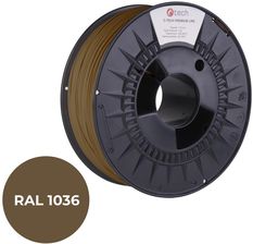 C-Tech Filament Do Drukarki 3D Premium Line, Petg, Ral1036, 1,75Mm, 1Kg, Pearl Gold (TIFCT7306)