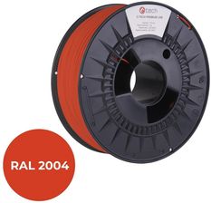C-Tech Filament Do Drukarki 3D Premium Line, Pla, Ral2004, 1,75Mm, 1Kg, Pure Orange (TIFCT2308)