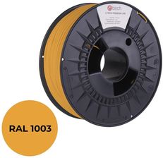 C-Tech Filament Do Drukarki 3D Premium Line, Petg, Ral1003, 1,75Mm, 1Kg, Signal Yellow (TIFCT7302)