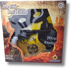 Zdjęcie Gonher Zestaw Kowbojski Z Maską Rewolwer 680/6 - Oława