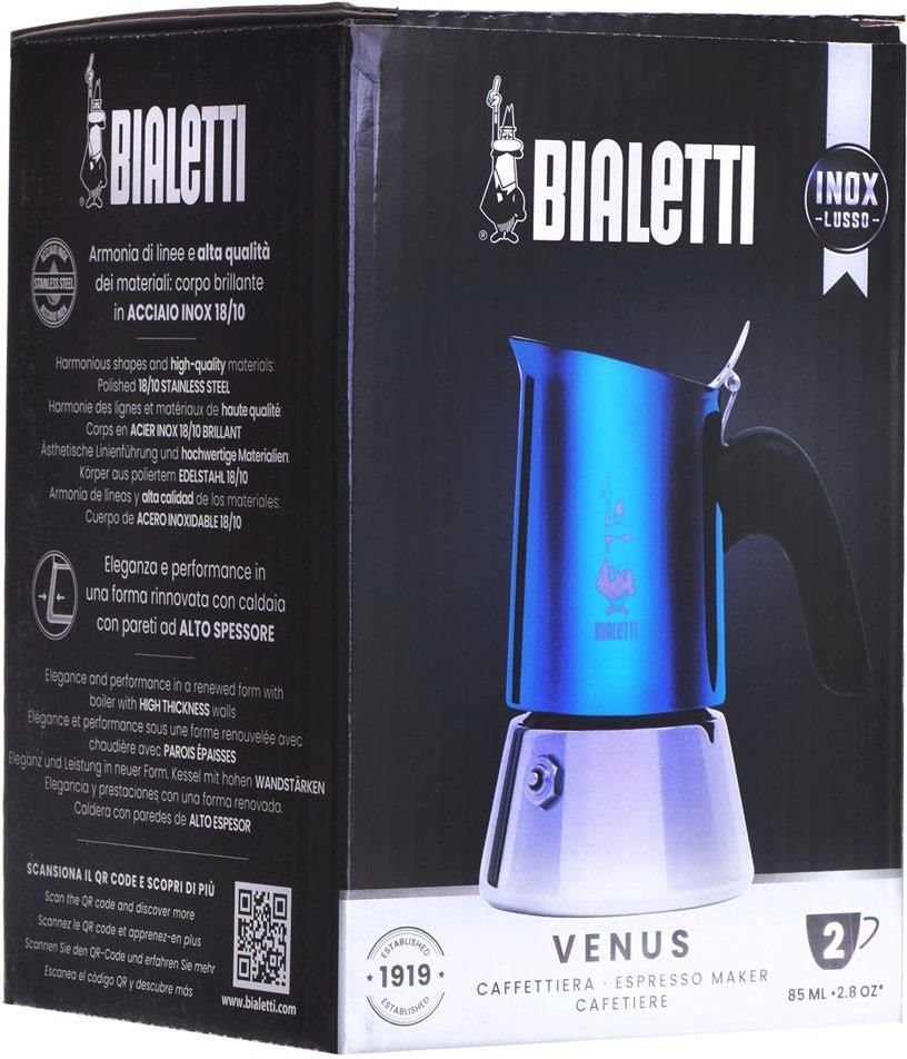 Bialetti Kawiarka New Venus 2Tz Niebieska - Opinie i atrakcyjne ceny na ...
