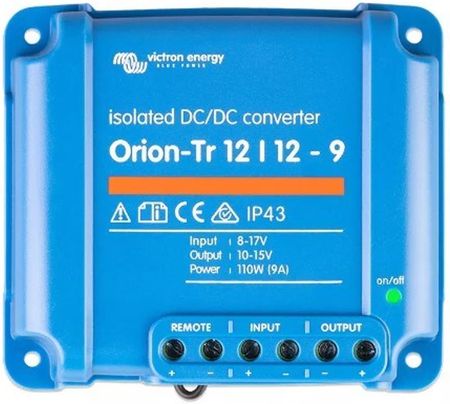 Victron Energy Przetwornica Dc/Dc Orion-Tr 12/12-9A 8, 17 V 12.5 A 120 W Ori121210110R