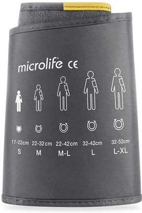 Microlife Microlife Mankiet Do Ciśnieniomierzy Serii B Czarny Rozmiar S 17 22Cm 1Szt