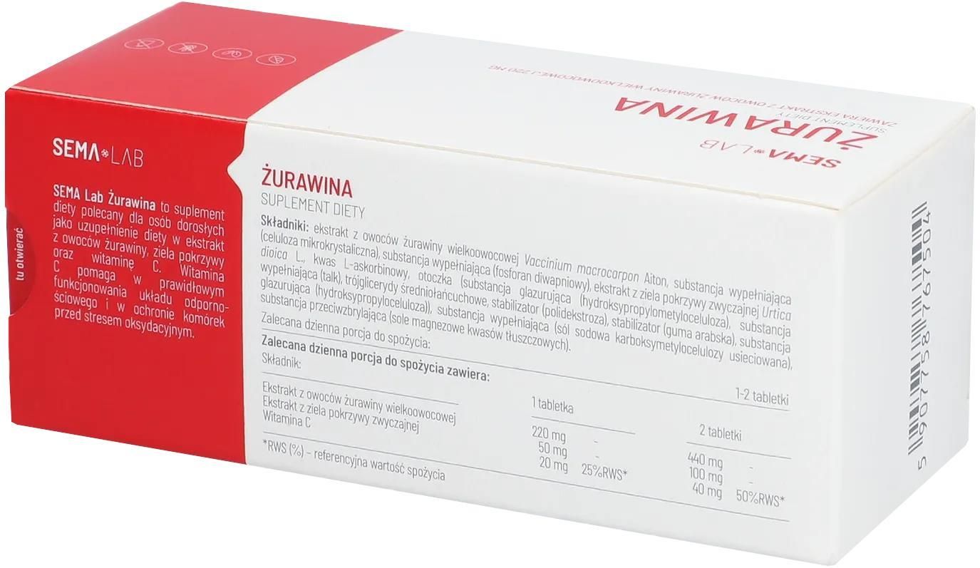 Gamani Lab Laboratoria Gemini Sema Lab Żurawina 60Tabl. - Opinie i ceny na Ceneo.pl