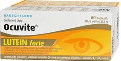 Zdjęcie Valeant Pharmaceuticals Ocuvite Lutein Forte 60Tabl. - Siedliszcze