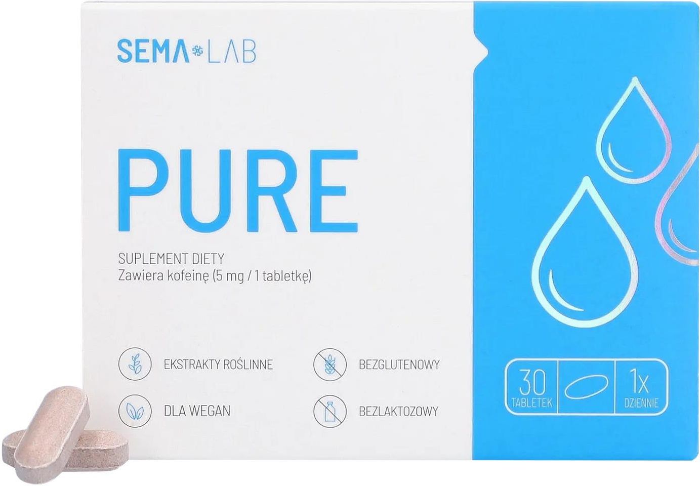 Gamani Lab Laboratoria Gemini Sema Lab Pure 30Tabl. - Opinie i ceny na Ceneo.pl