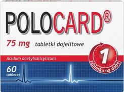 Zdjęcie Polocard 75 Mg 60 tabl. - Czersk