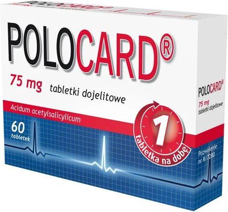 Pfizer Polocard 75 Mg 60Tabl. Dojelitowych