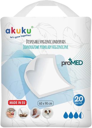 Albis Akuku Promed Podkłady Higieniczne Jednorazowe 60x90cm 20szt