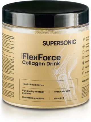 Supersonic Food Supersonic Flexforce Collagen Drink Smak Owoców Tropikalnych 216G