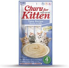 Inaba Cat Churu Kitten Tuńczyk 4x14g