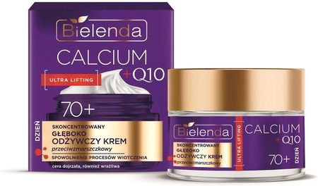 Krem Bielenda Calcium +Q10 skoncentrowany głęboko odżywczy 70+ na dzień 50ml