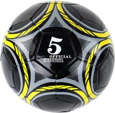 Import Leantoys Piłka Czarna Do Piłki Nożnej 24cm Rozmiar 5