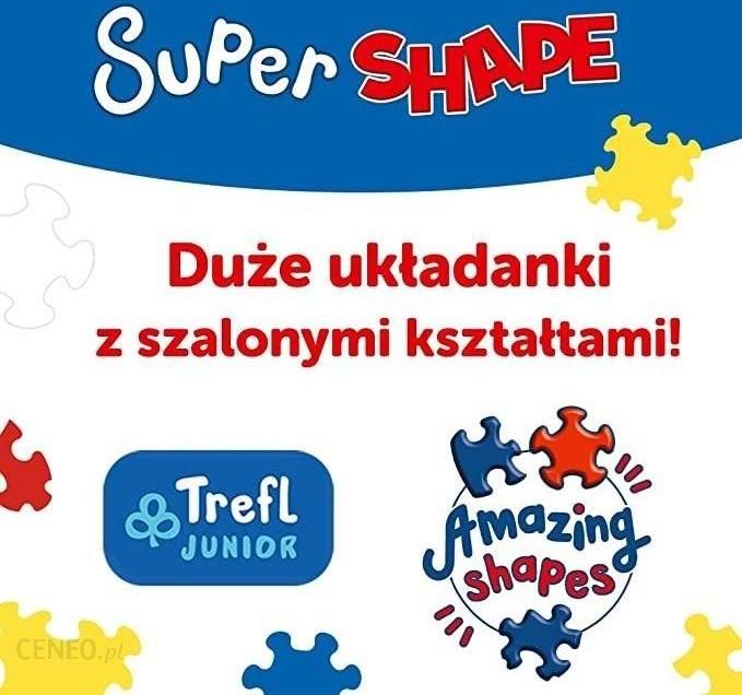 Trefl Puzzle Super Shape XXL 60el. Bluey 50040 - Ceny i opinie - Ceneo.pl