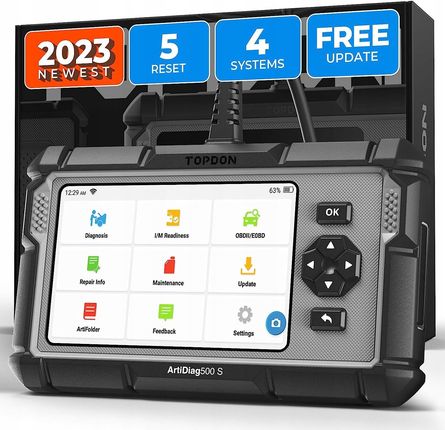TOPDON ArtiDiag500 S プロ診断ツール Amazon.co.jp: TOPDON OBD2 診断機 ArtiDiag500 、車検時にODB2
