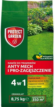 Protect Garden Nawóz Do Trawników 4W1 Anty Mech I Pro-Zagęszczenie 8,75kg 