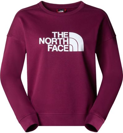 The North Face Bluza Bez Kaptura Drew Peak Crew Damska Bordowy
